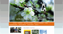 Desktop Screenshot of loscotosdemonterrey.info